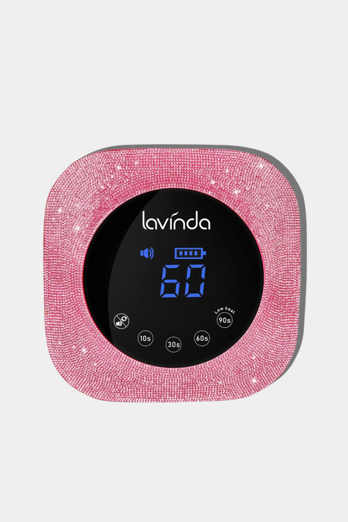 Crown Nail Lamp & Wand Nail Drill Bundle – Pink Diamond